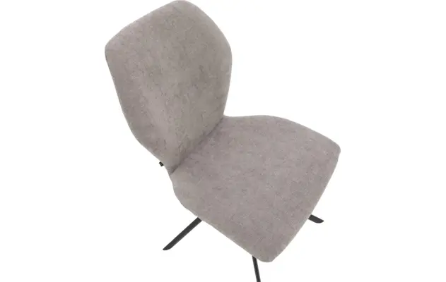 Goossens eetkamerstoel hera grijs stof - 8193210-05