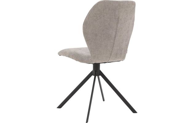 Goossens eetkamerstoel hera grijs stof - 8193210-06