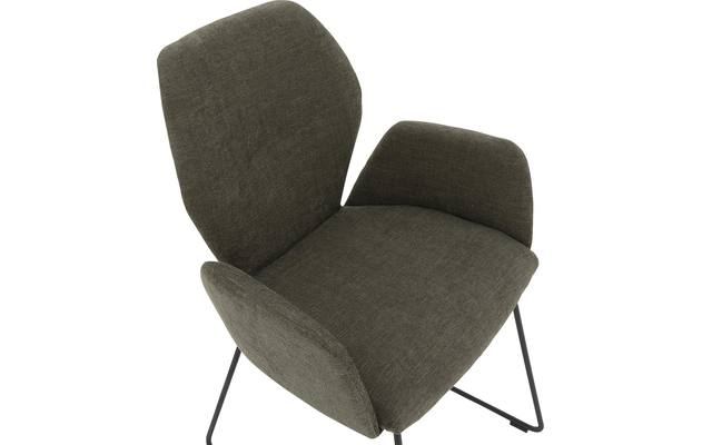 Goossens eetkamerstoel hera groen stof - 8193220-05