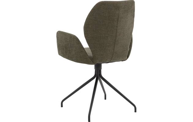 Goossens eetkamerstoel hera groen stof - 8193221-03