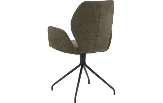 Goossens eetkamerstoel hera groen stof - 8193221-03