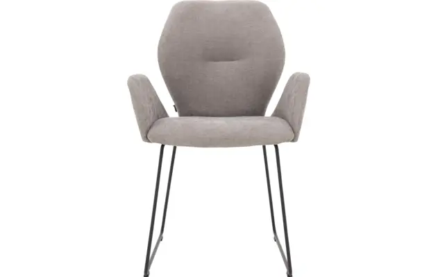 Goossens eetkamerstoel hera grijs stof - 8193223-01