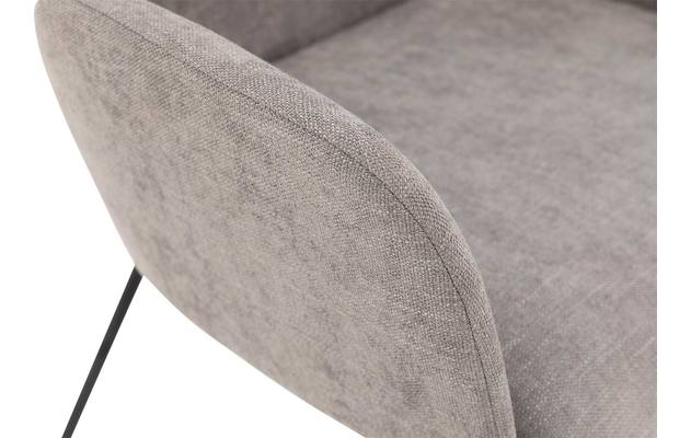 Goossens eetkamerstoel hera grijs stof - 8193223-06