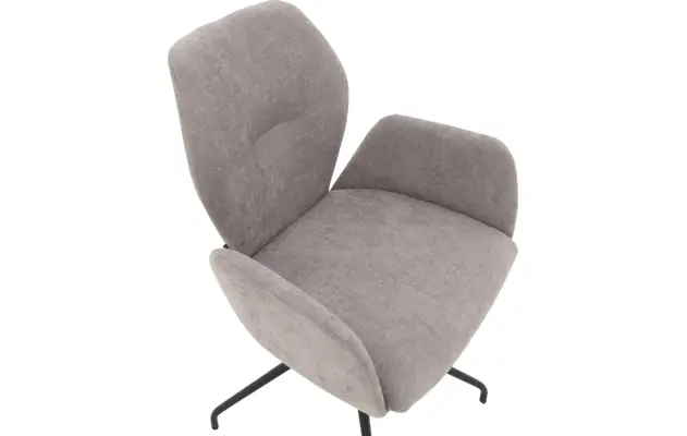 Goossens eetkamerstoel hera grijs stof - 8193224-05