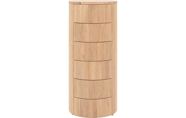 Goossens excellent ladekast denzo wit eiken - 8193292-01