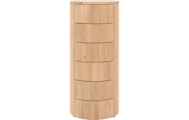 Goossens excellent ladekast denzo wit eiken - 8193292-01