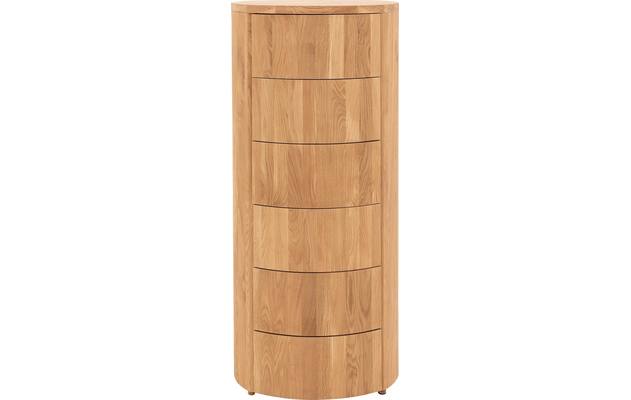 Goossens excellent ladekast denzo blank eiken - 8193295-01