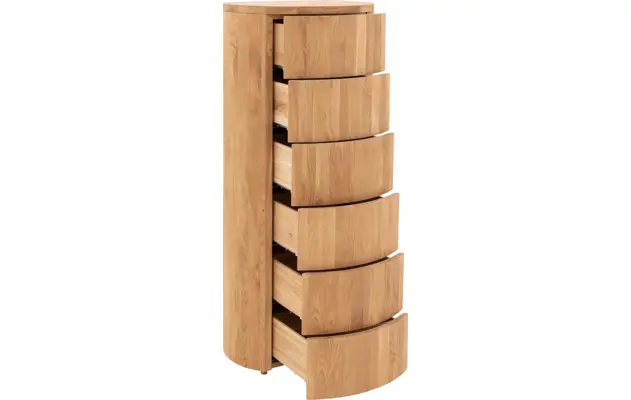 Goossens excellent ladekast denzo blank eiken - 8193295-03