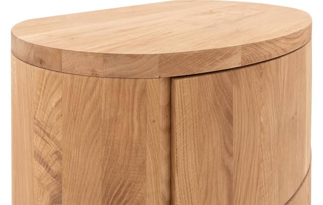 Goossens excellent ladekast denzo blank eiken - 8193295-04
