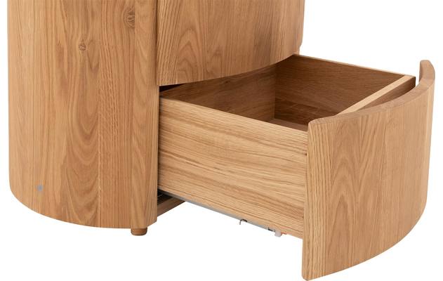 Goossens excellent ladekast denzo blank eiken - 8193295-05