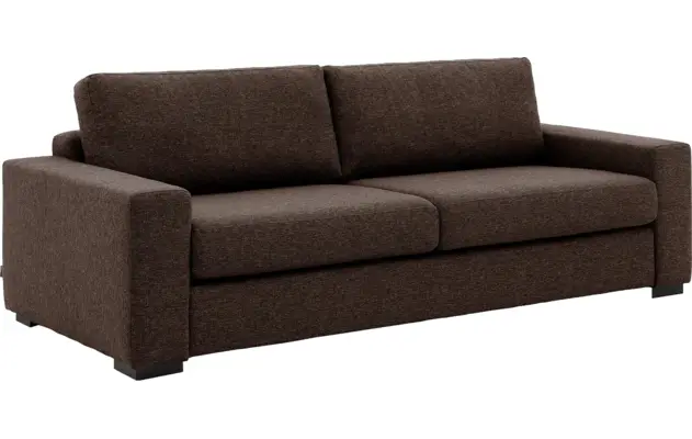Goossens zitbank lucca bruin stof - 8193329-469-02