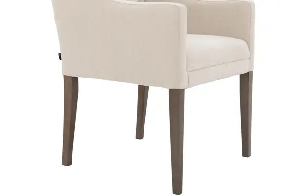 Goossens eetkamerstoel pearl wit stof - 8193981-05