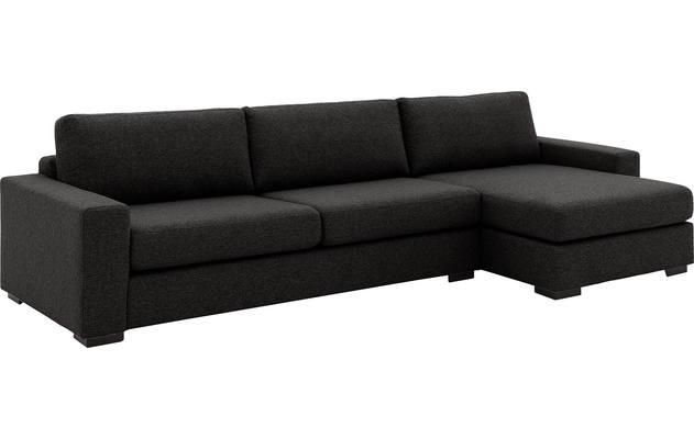 Goossens loungebank lucca grijs stof - 8193996-462-02