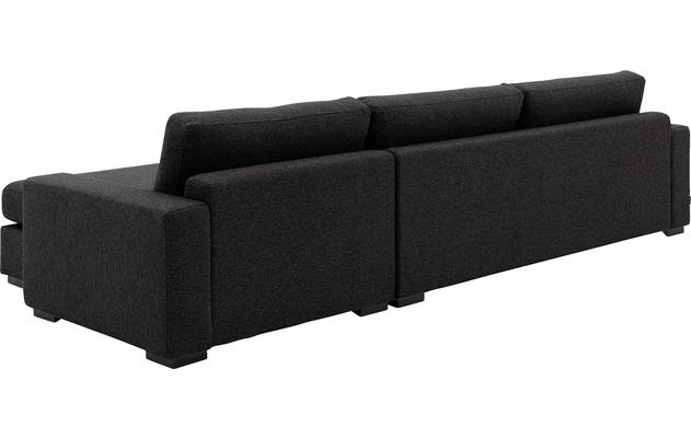 Goossens loungebank lucca grijs stof - 8193996-462-09