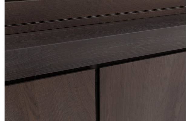 Goossens buffetkast clear donker bruin eiken - 8194065-13