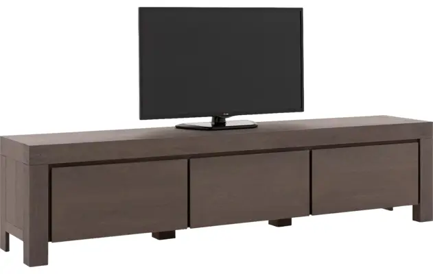 Goossens tv meubel clear donker bruin eiken - 8194068-04