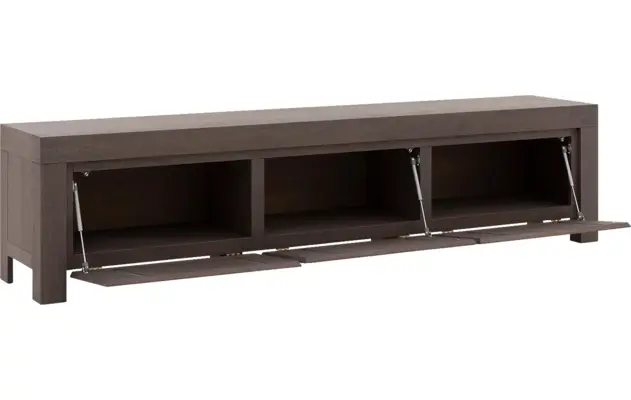 Goossens tv meubel clear donker bruin eiken - 8194068-06