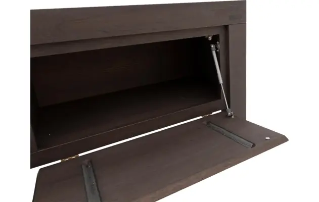 Goossens tv meubel clear donker bruin eiken - 8194068-07