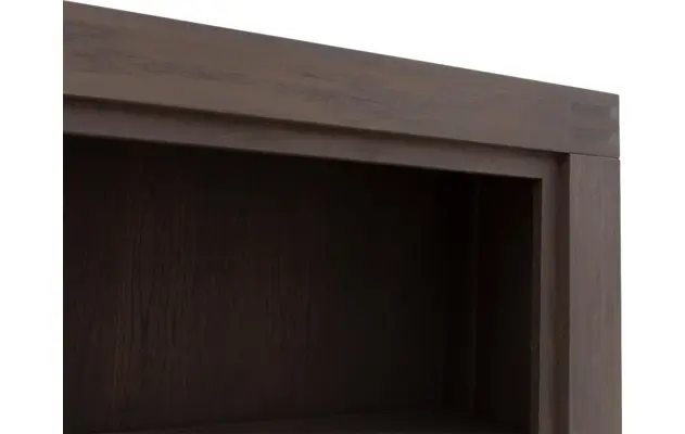 Goossens boekenkast clear donker bruin eiken - 8194069-05