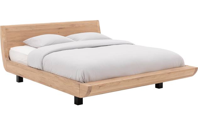 Goossens excellent bedframe denzo wit eiken - 8194076-01