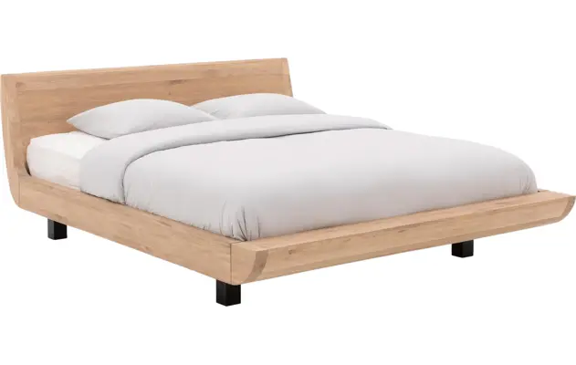 Goossens excellent bedframe denzo wit eiken - 8194076-01