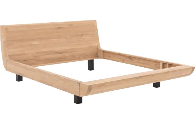 Goossens excellent bedframe denzo wit eiken - 8194076-04