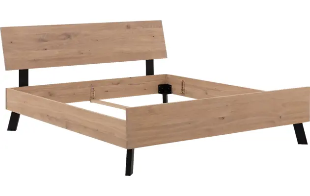Goossens bedframe mud wit eiken - 8194089-14