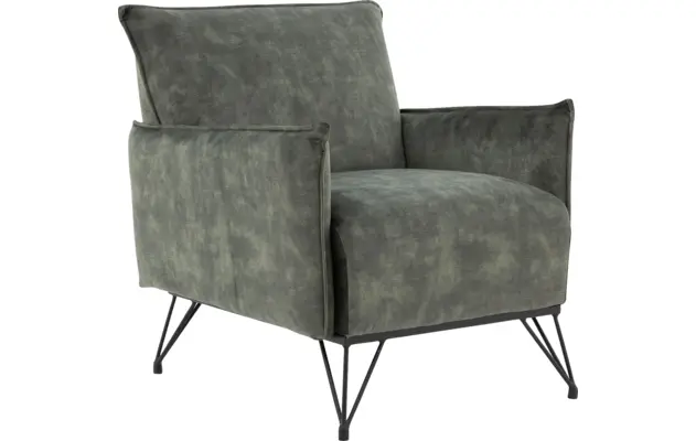 Goossens basic fauteuil lygo groen stof - 8194142-02