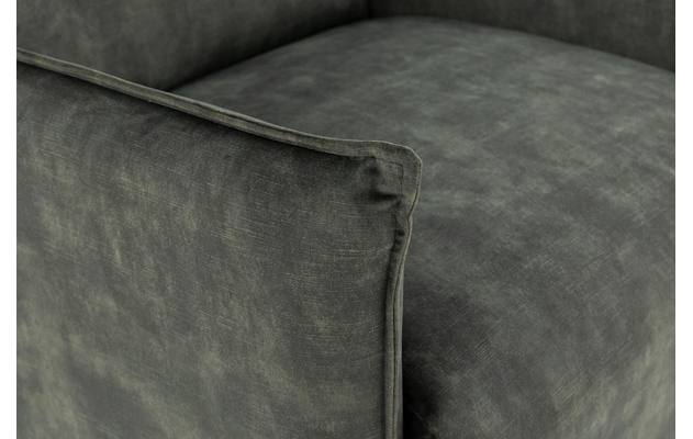 Goossens basic fauteuil lygo groen stof - 8194142-06