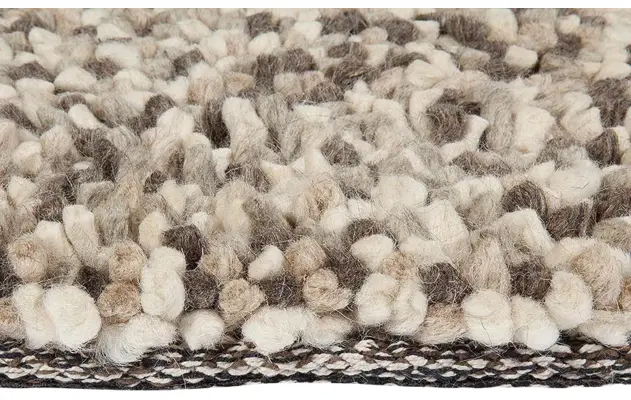 Goossens eco vloerkleed finio beige wol - 8194384-04