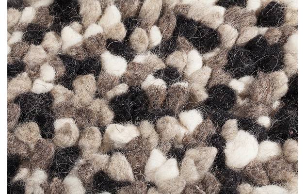 Goossens eco vloerkleed finio wit wol - 8194386-06
