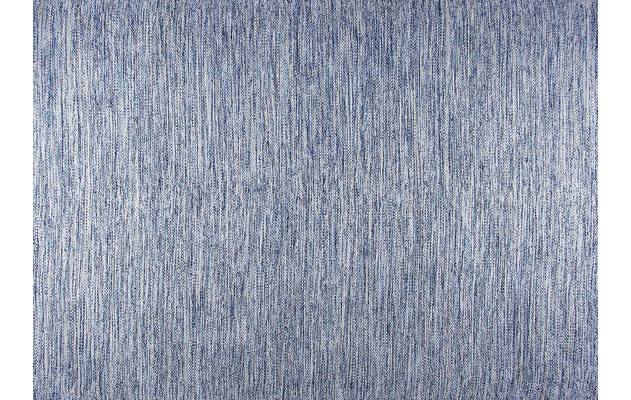 Goossens basic vloerkleed tealo blauw katoen - 8194388-01