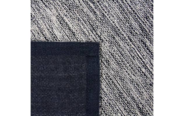 Goossens basic vloerkleed tealo zwart katoen - 8194389-02