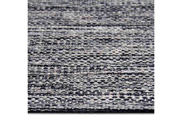 Goossens basic vloerkleed tealo zwart katoen - 8194389-03