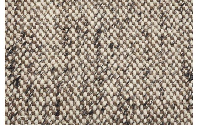 Goossens eco vloerkleed assisa bruin wol - 8194392-04