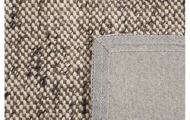 Goossens eco vloerkleed assisa bruin wol - 8194392-05