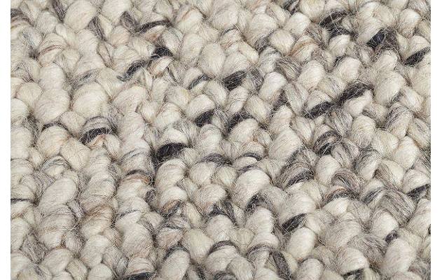 Goossens eco vloerkleed assisa wit wol - 8194394-04