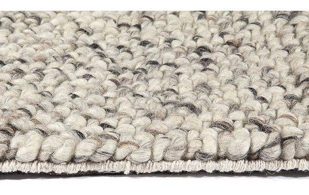 Goossens eco vloerkleed assisa wit wol - 8194394-06