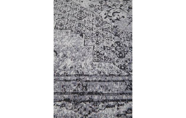 Goossens basic vloerkleed canto zwart katoen - 8194424-04
