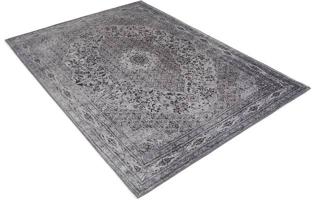 Goossens basic vloerkleed canto zwart katoen - 8194425-02