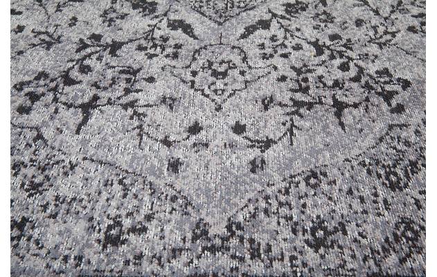 Goossens basic vloerkleed canto zwart katoen - 8194425-03