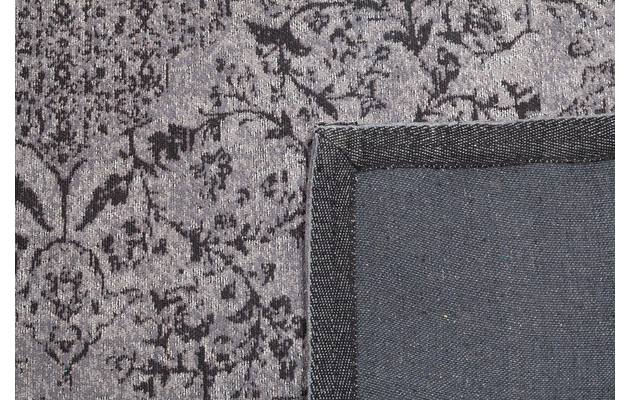 Goossens basic vloerkleed canto zwart katoen - 8194425-06