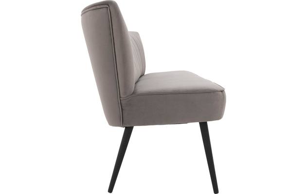 Goossens eetkamerbank rob grijs stof - 8195349-05