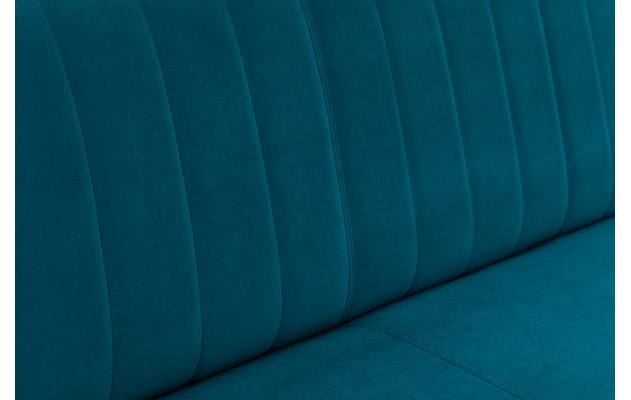 Goossens eetkamerbank rob blauw stof - 8195354-06