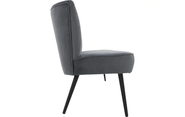 Goossens eetkamerbank rob blauw stof - 8195355-04
