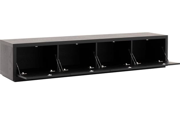 Goossens tv meubel barcelona zwart eiken - 8195387-04