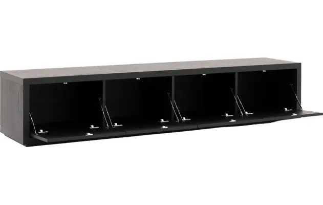 Goossens tv meubel barcelona zwart eiken - 8195387-04