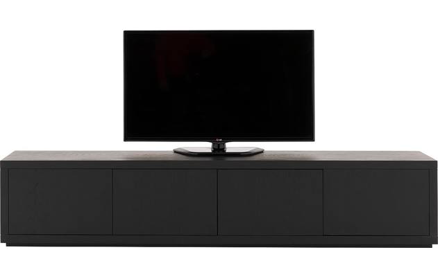 Goossens tv meubel barcelona zwart eiken - 8195387-05