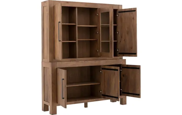 Goossens buffetkast roots grijs eiken - 8195391-04