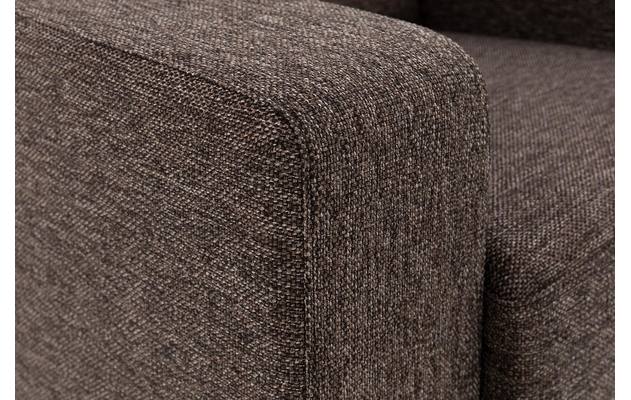 Goossens fauteuil n joy divana bruin stof - 8195434-06